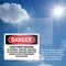 Signmission Lead Paint Hazard No Sanding Chipping Danger Sign, Plastic, 10in W x 7in L, 2PK OS-2PACK-DS-P-710-L-1942 - alternate 6